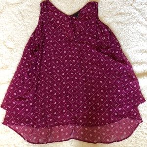 Lane Bryant ruffle swing tank